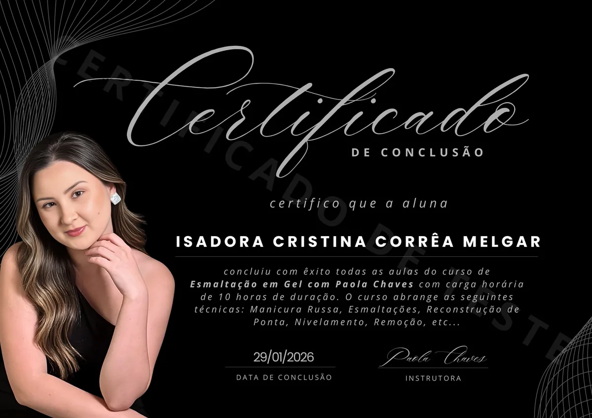 Certificado de conclusão
